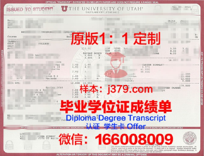 犹他大学的毕业证啥样(犹他大学吧)